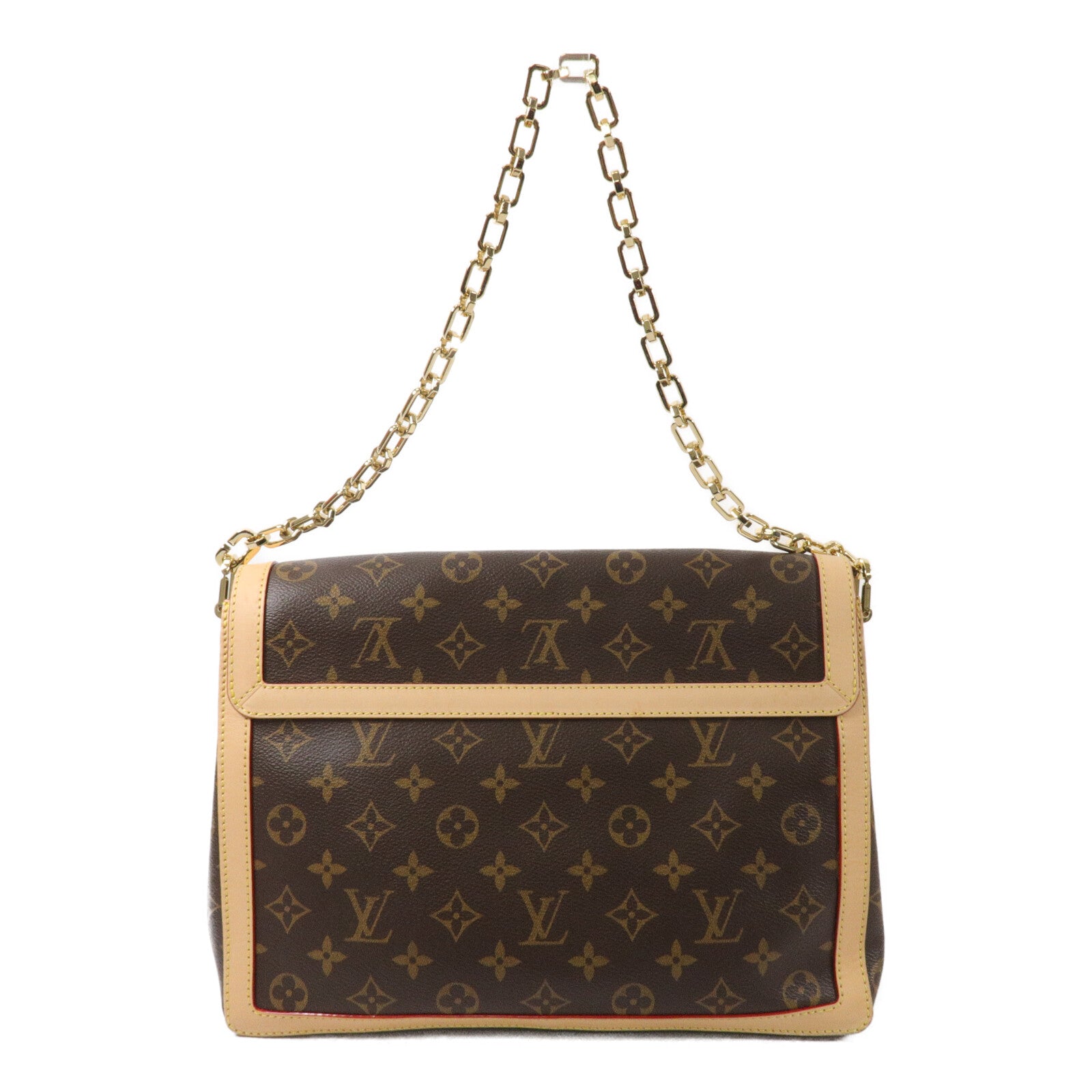 LOUIS VUITTON Monogram Dauphine Soft GM手挽肩背兩用袋