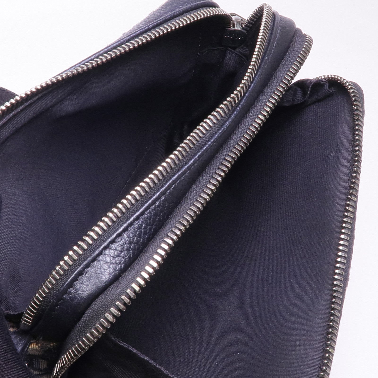 Dior 帆布Shoulder Bag銀扣肩背袋