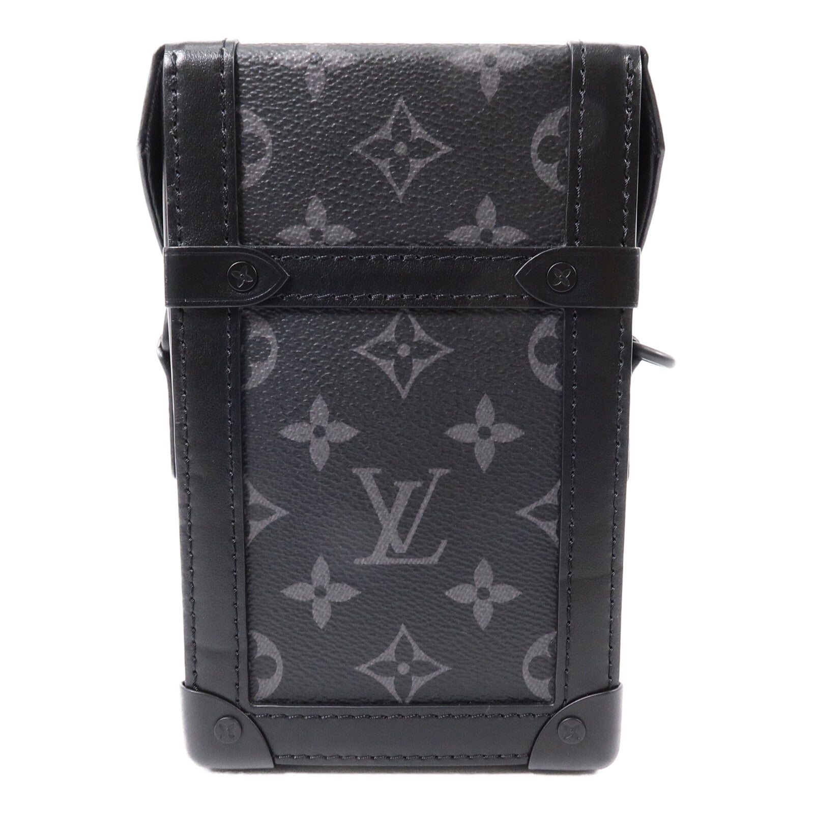 LOUIS VUITTON Monogram Eclipse Eclipse Vertical Trunk肩背袋