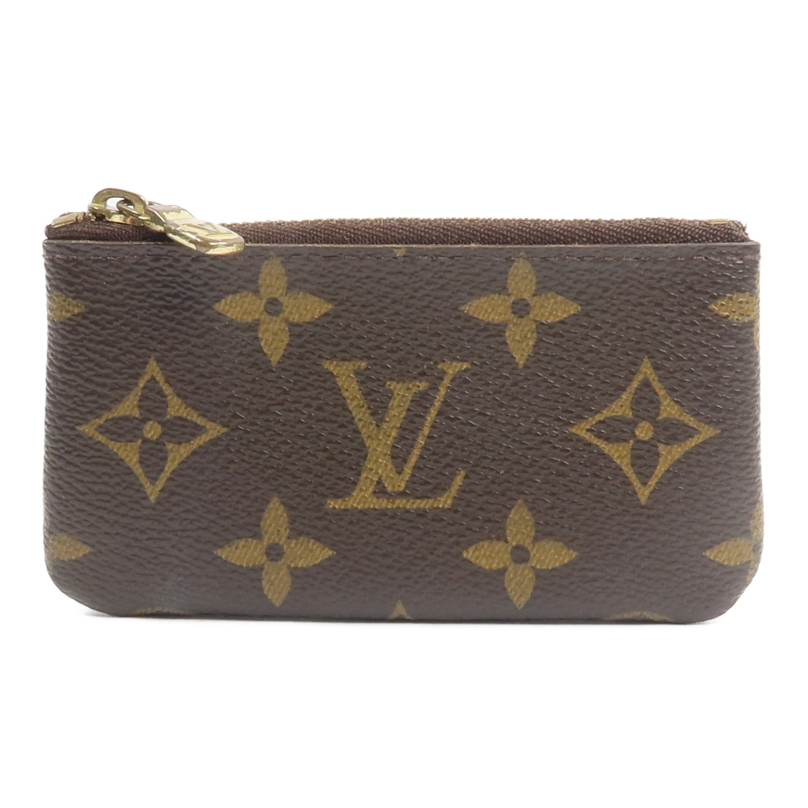 LOUIS VUITTON Monogram Key Pouch金扣鎖匙包