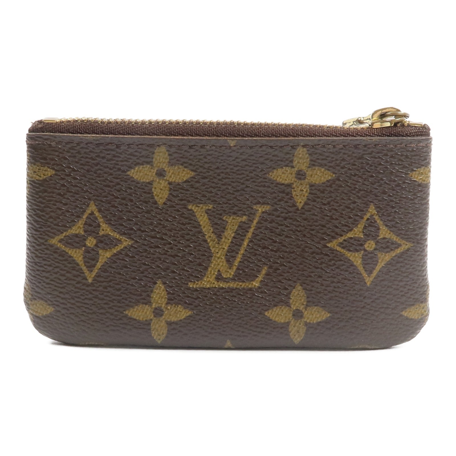 LOUIS VUITTON Monogram Key Pouch金扣鎖匙包