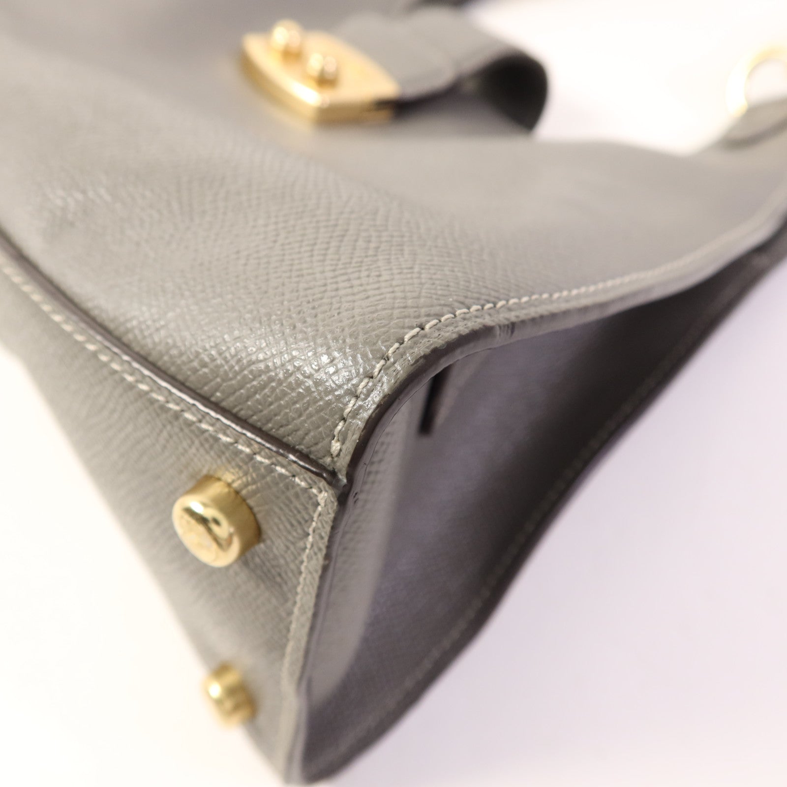 COACH 牛皮皮革Shoulder Bag金扣肩背袋