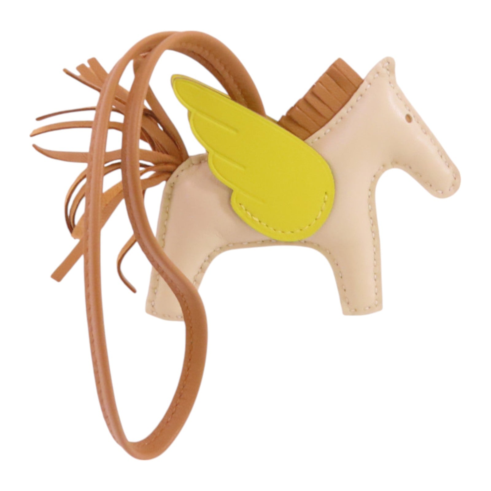 HERMES Milo皮革/Swift皮革Rodeo PM掛飾