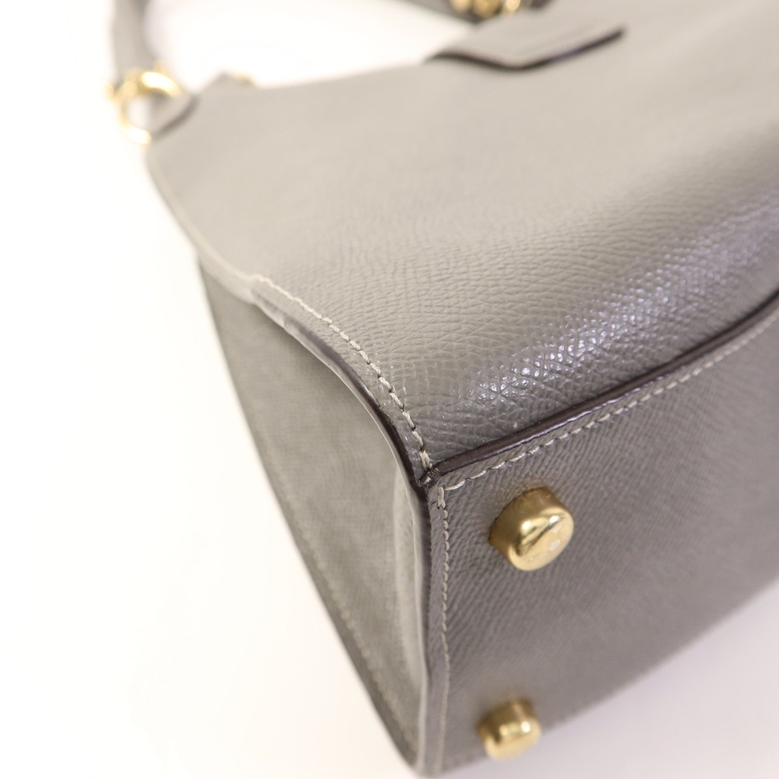 COACH 牛皮皮革Shoulder Bag金扣肩背袋