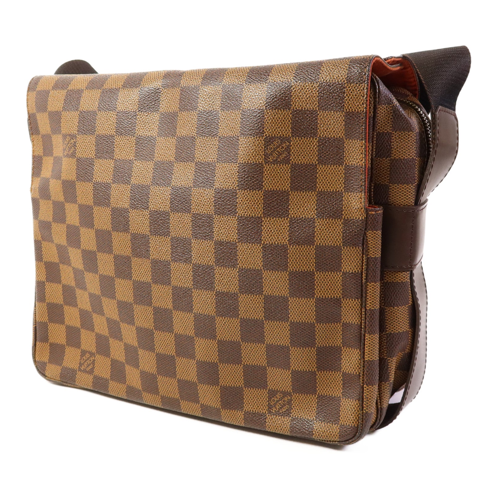 LOUIS VUITTON Damier Naviglio金扣肩背袋