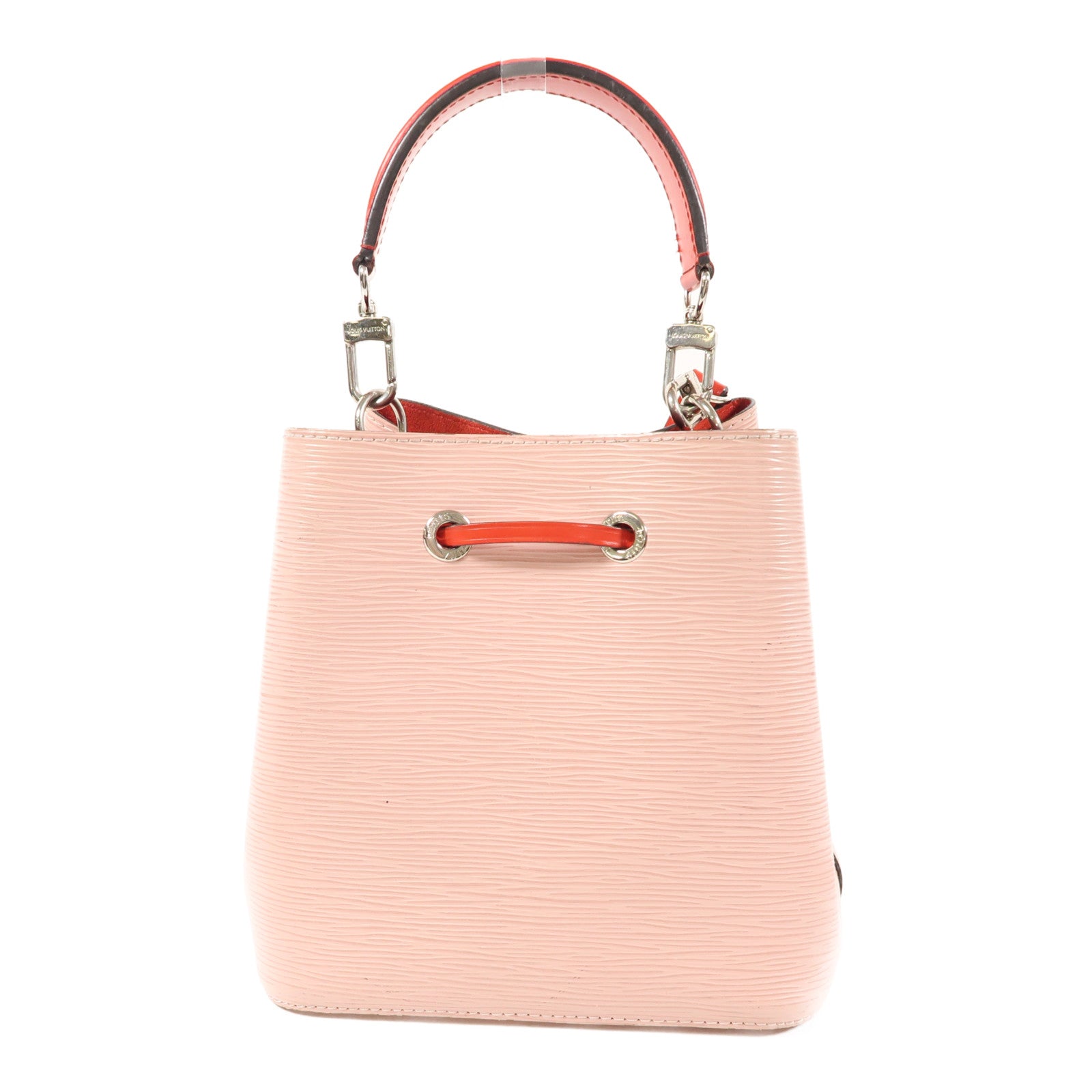 LOUIS VUITTON 【激減優惠】Epi Neo Noe BB銀扣手挽肩背兩用袋粉紅色/Rose Ballerine