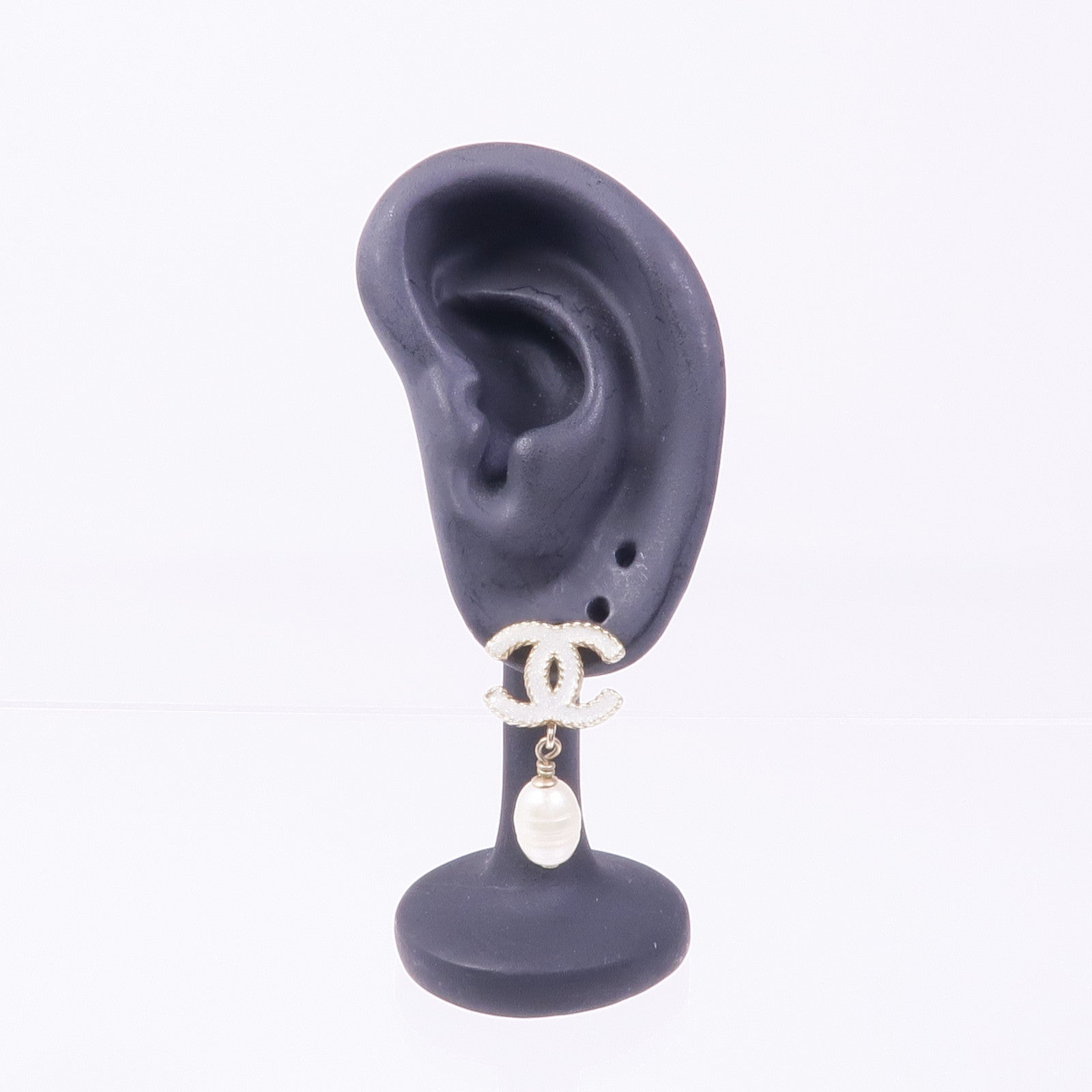 CHANEL 金屬/PVC Earrings耳環