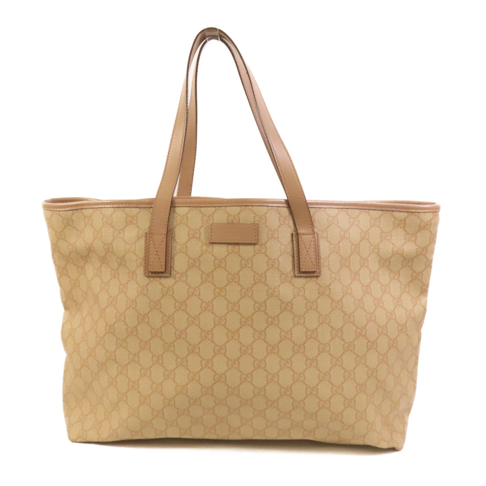GUCCI 塗層帆布GG Supreme Tote Bag手挽袋