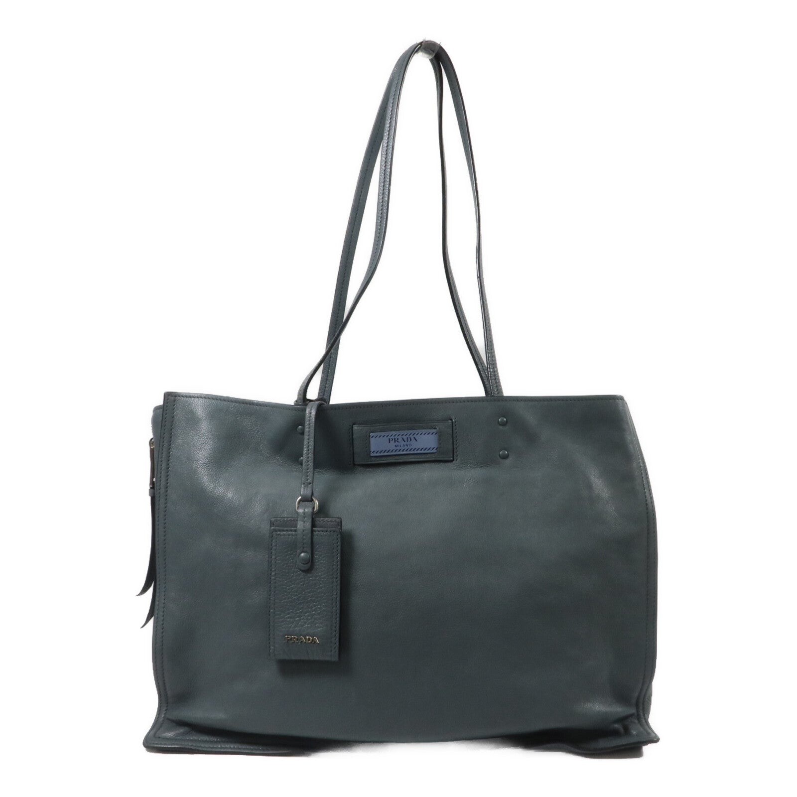PRADA 牛皮皮革Glace Tote肩背袋