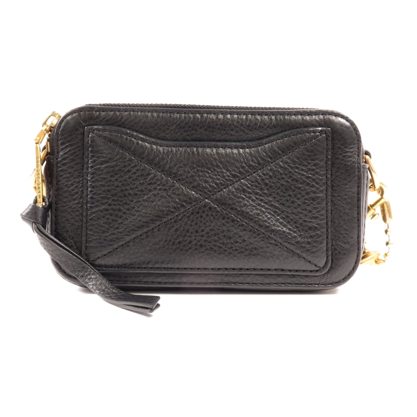 MARC JACOBS 牛皮皮革Shoulder Bag金扣肩背袋