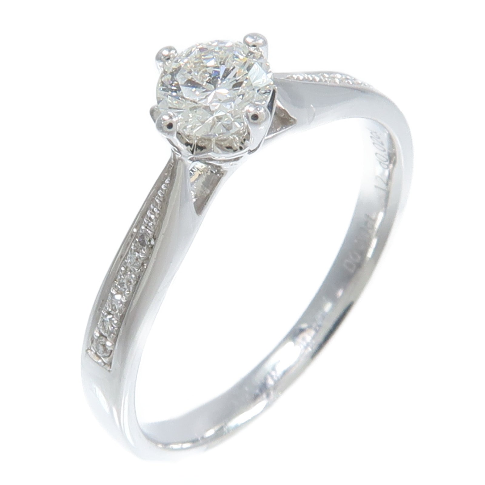 JEWELRY 18K白金Diamond Ring鑽石戒指