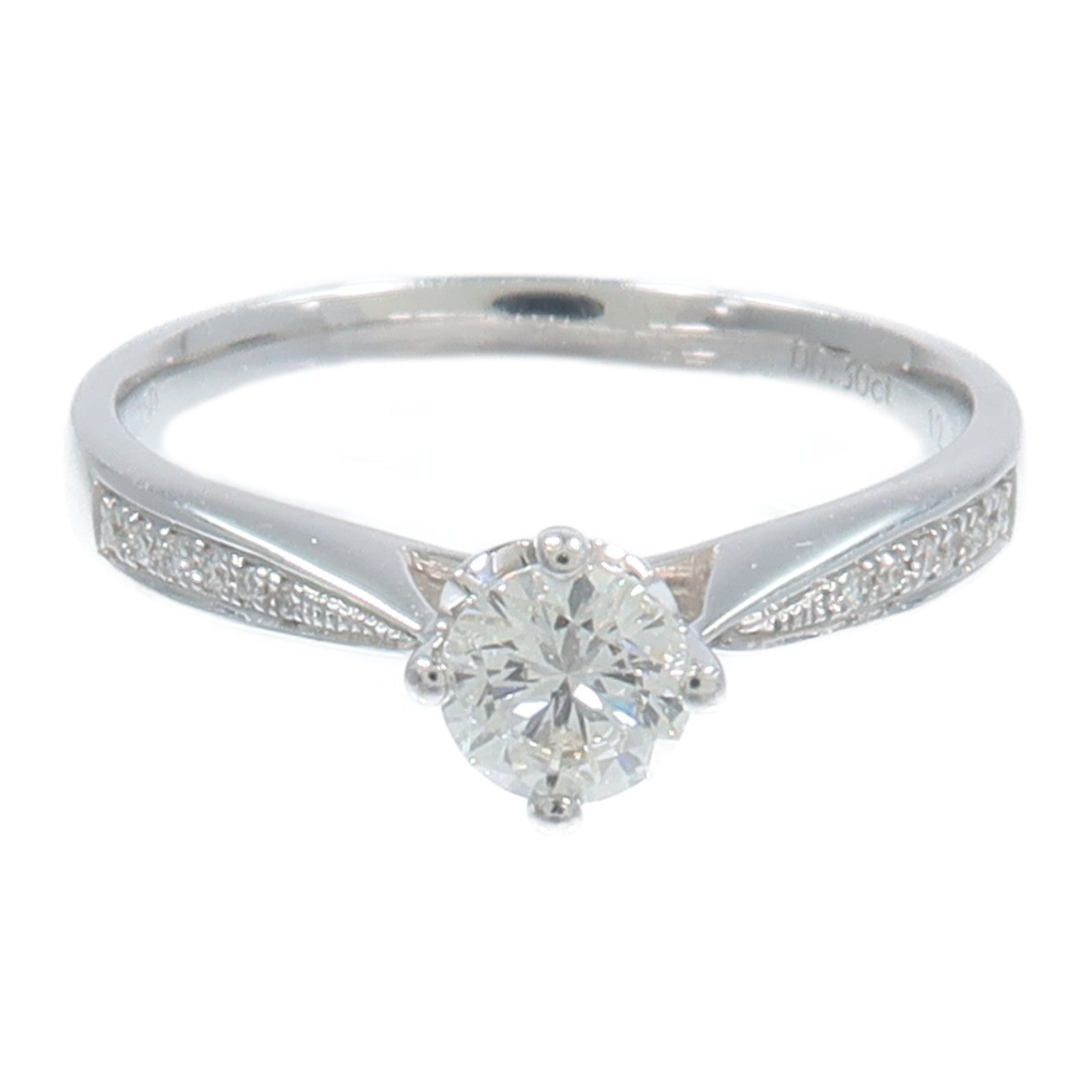 JEWELRY 18K白金Diamond Ring鑽石戒指