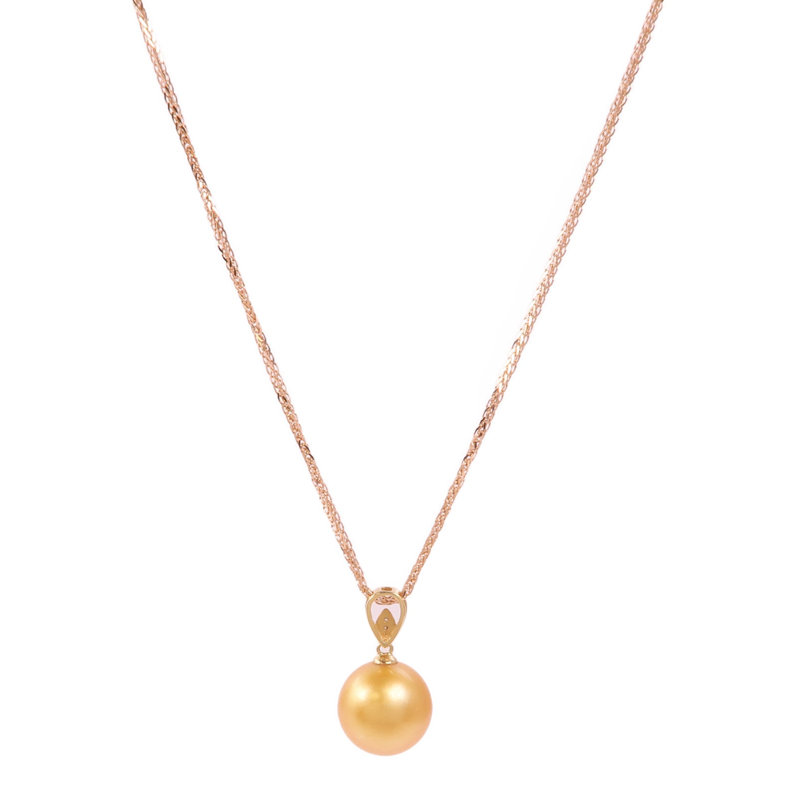 JEWELRY 【激減優惠】18K玫瑰金Pearl Necklace珍珠項鍊