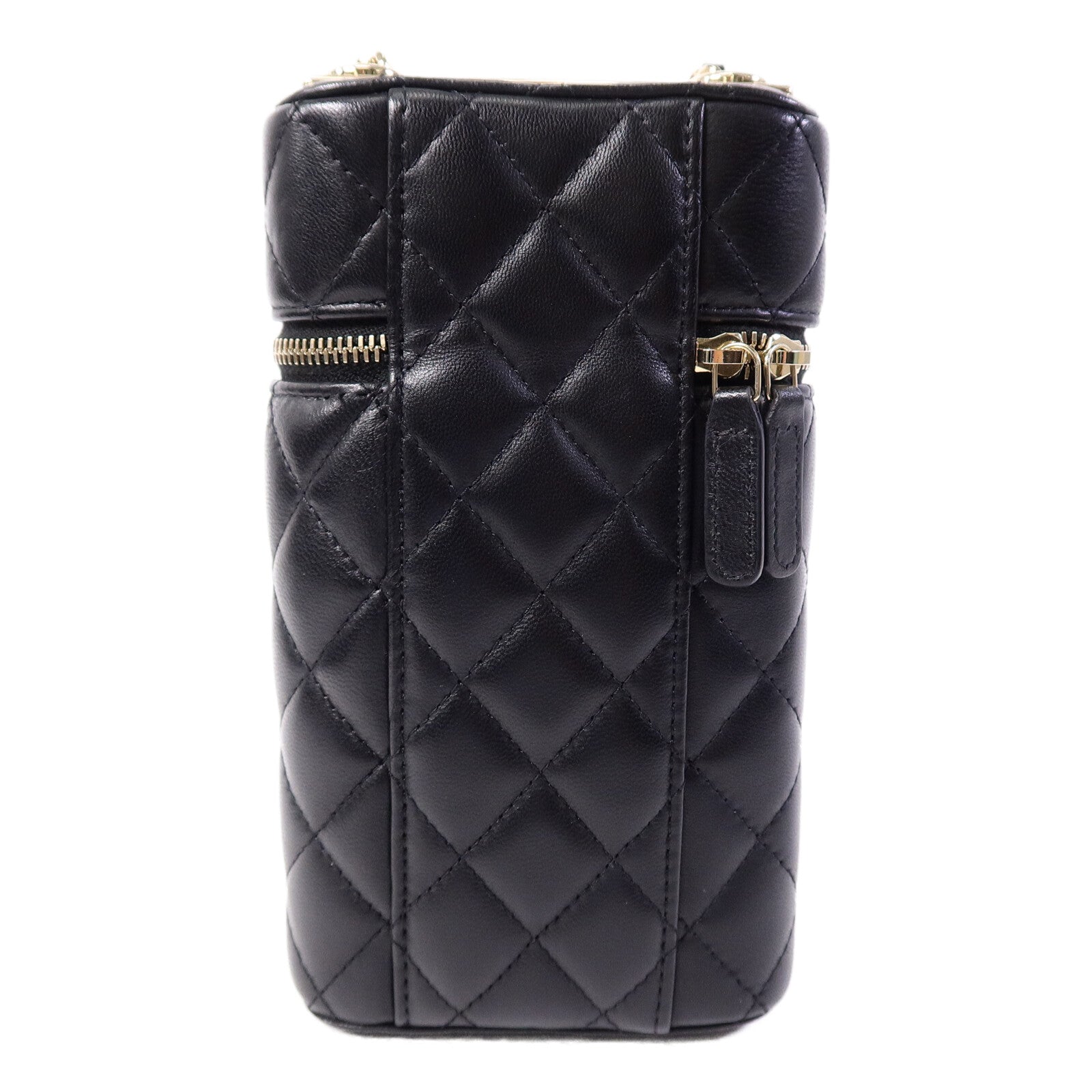 CHANEL 羊皮皮革Trendy CC Phone Bag鏈帶肩背袋
