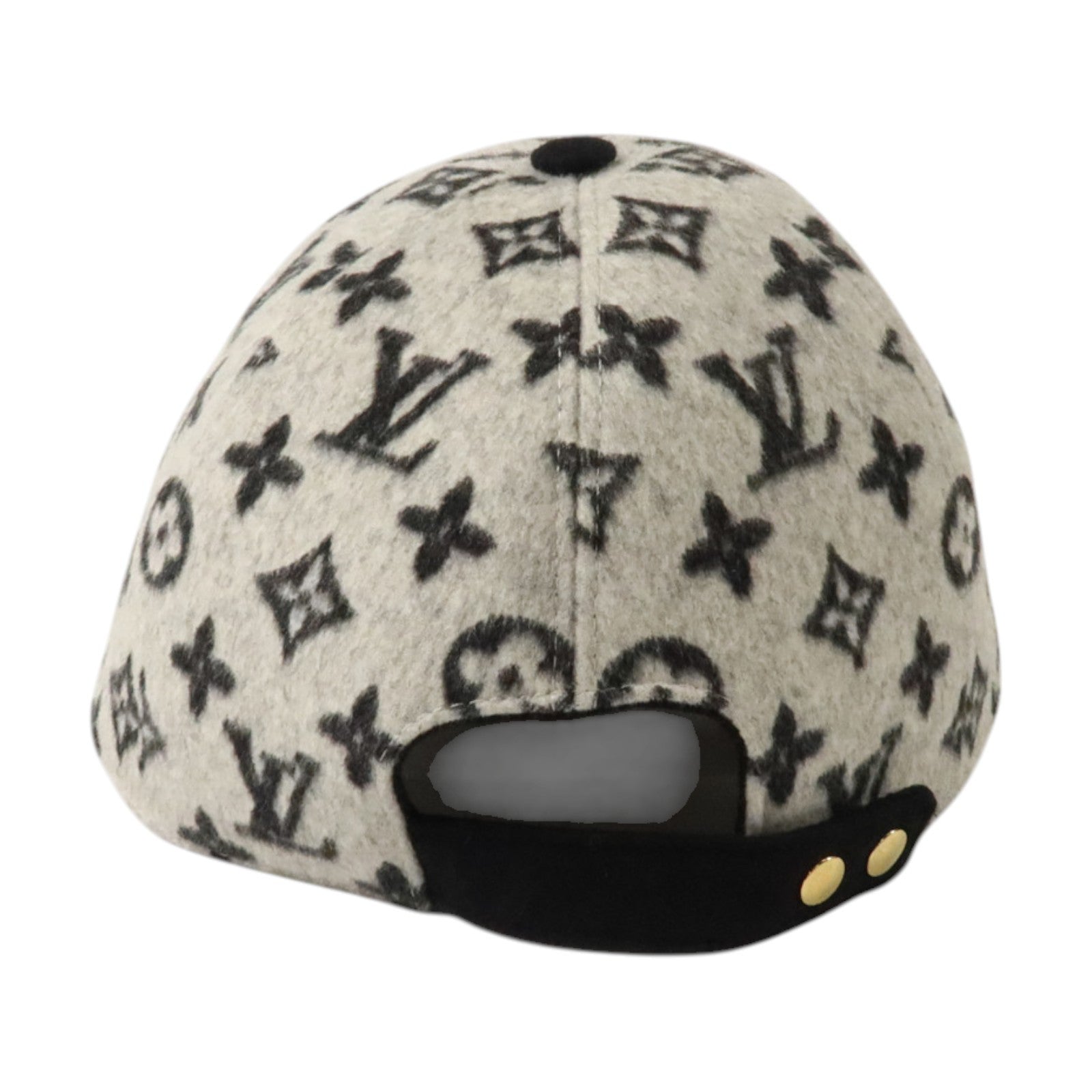 LOUIS VUITTON 羊毛Carry On Cap金扣帽子