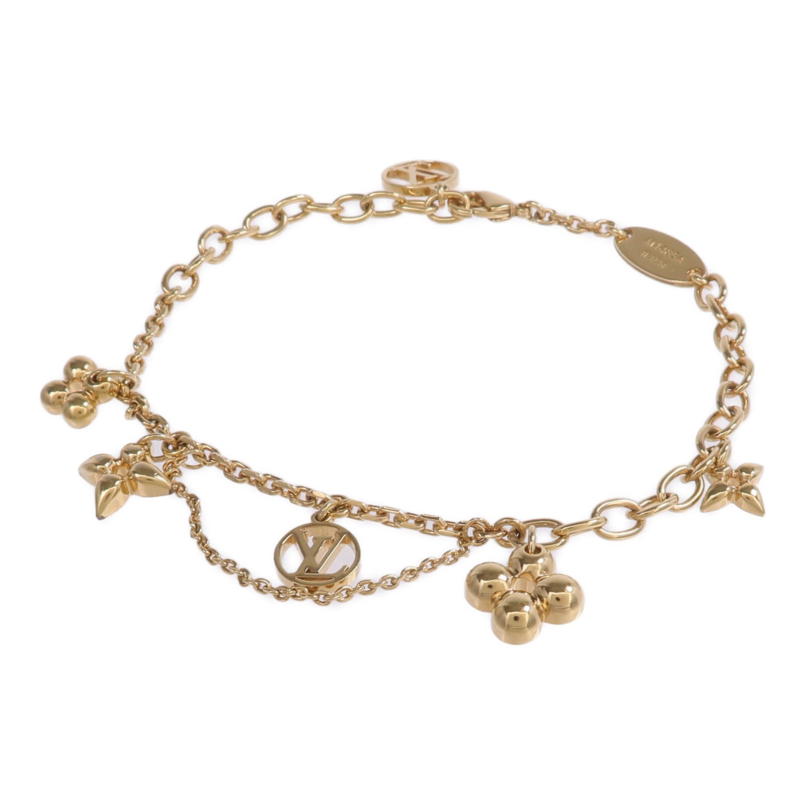LOUIS VUITTON 金屬Blooming Supple Bracelet手鏈