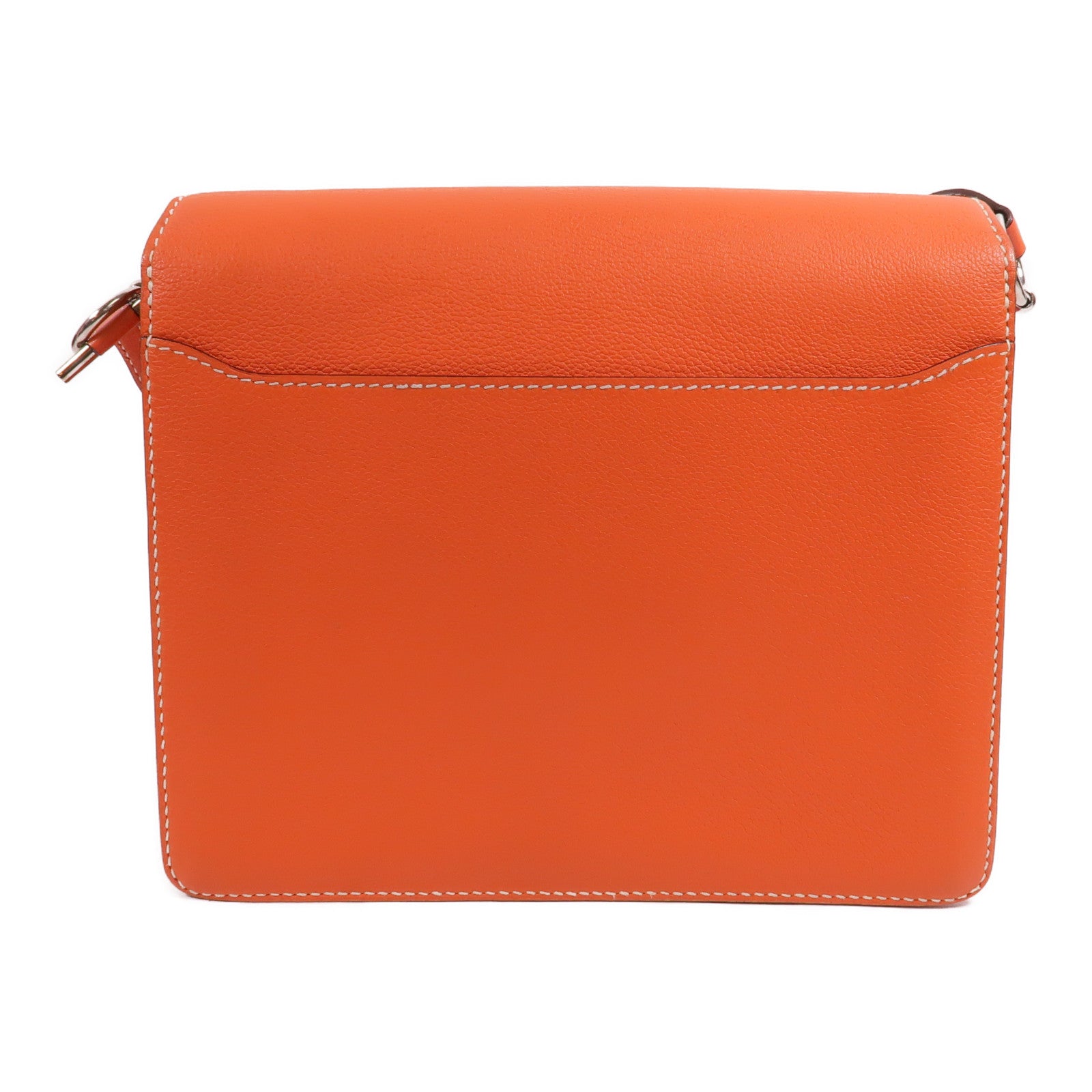 HERMES Evercolor皮革Roulis 23肩背袋Feu