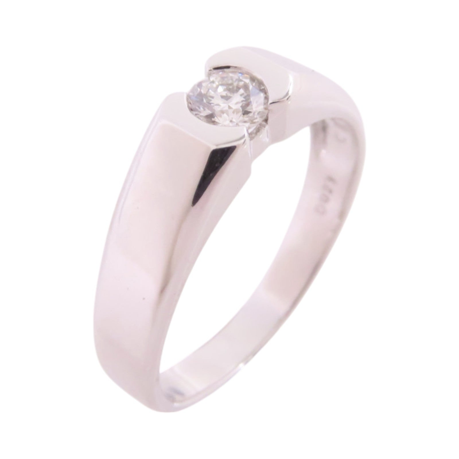 JEWELRY 18K白金/鑽石Diamond Ring戒指US#6