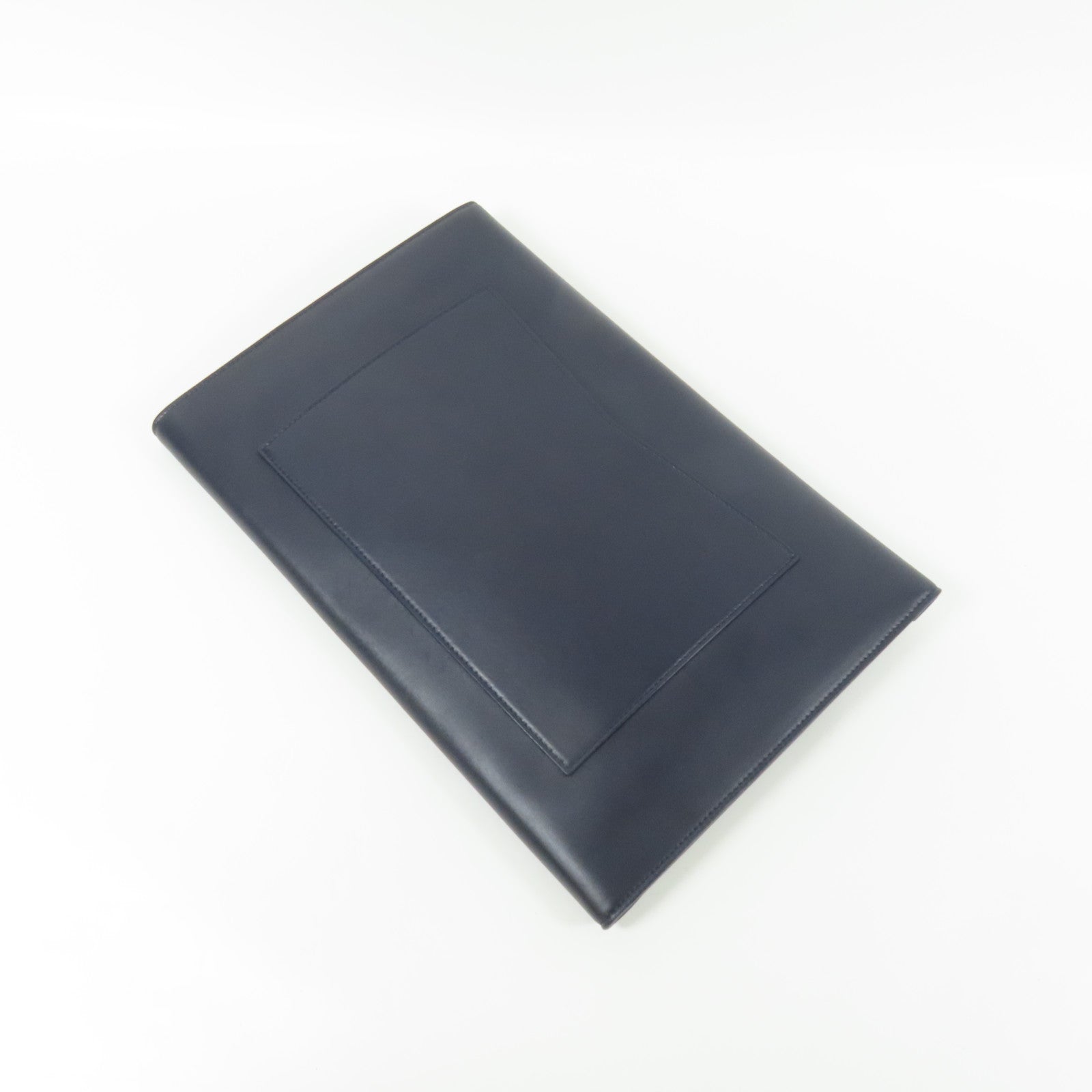 CHANEL 羊皮皮革Pouch銀扣手拿包