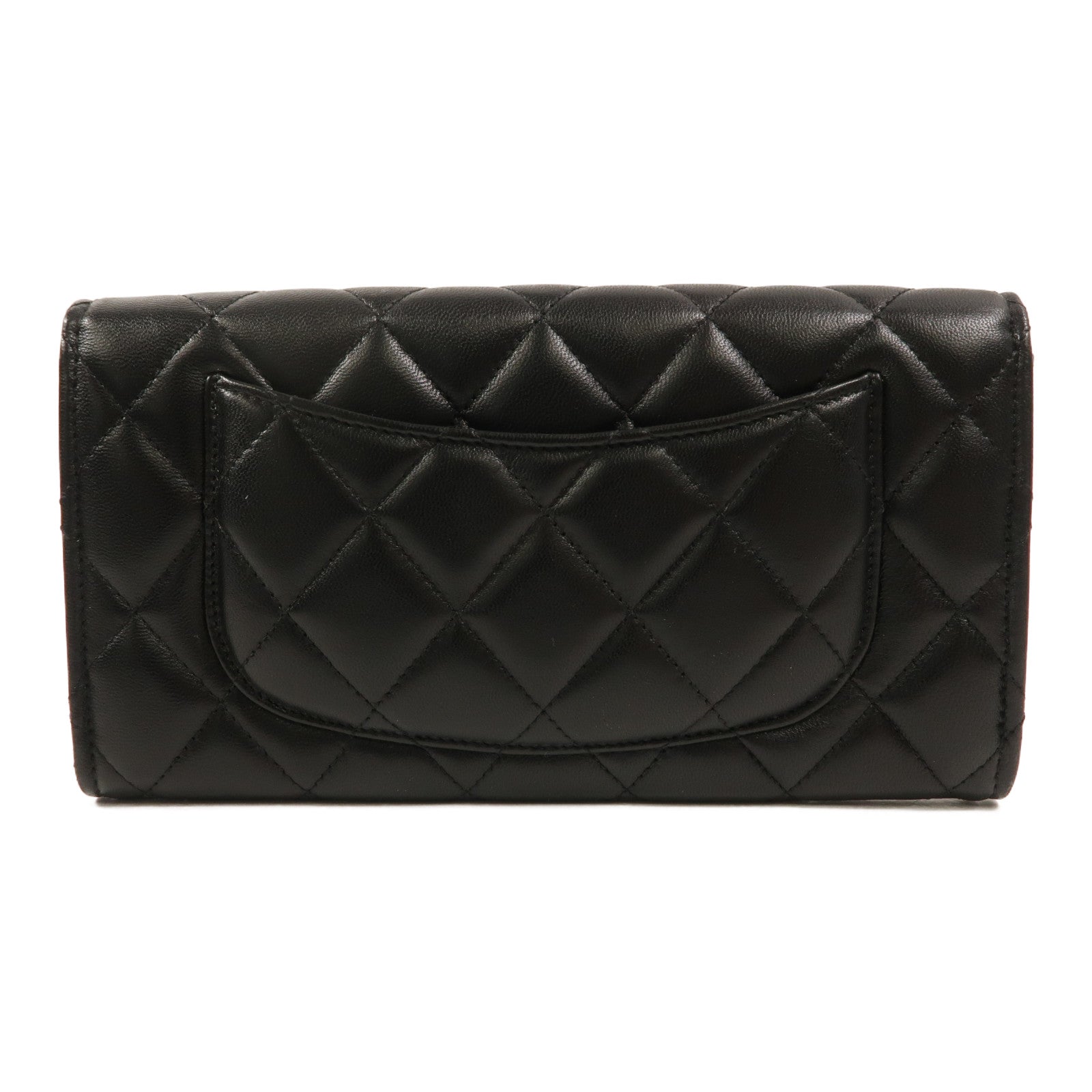CHANEL 羊皮皮革Classic Flap Long Wallet長錢包