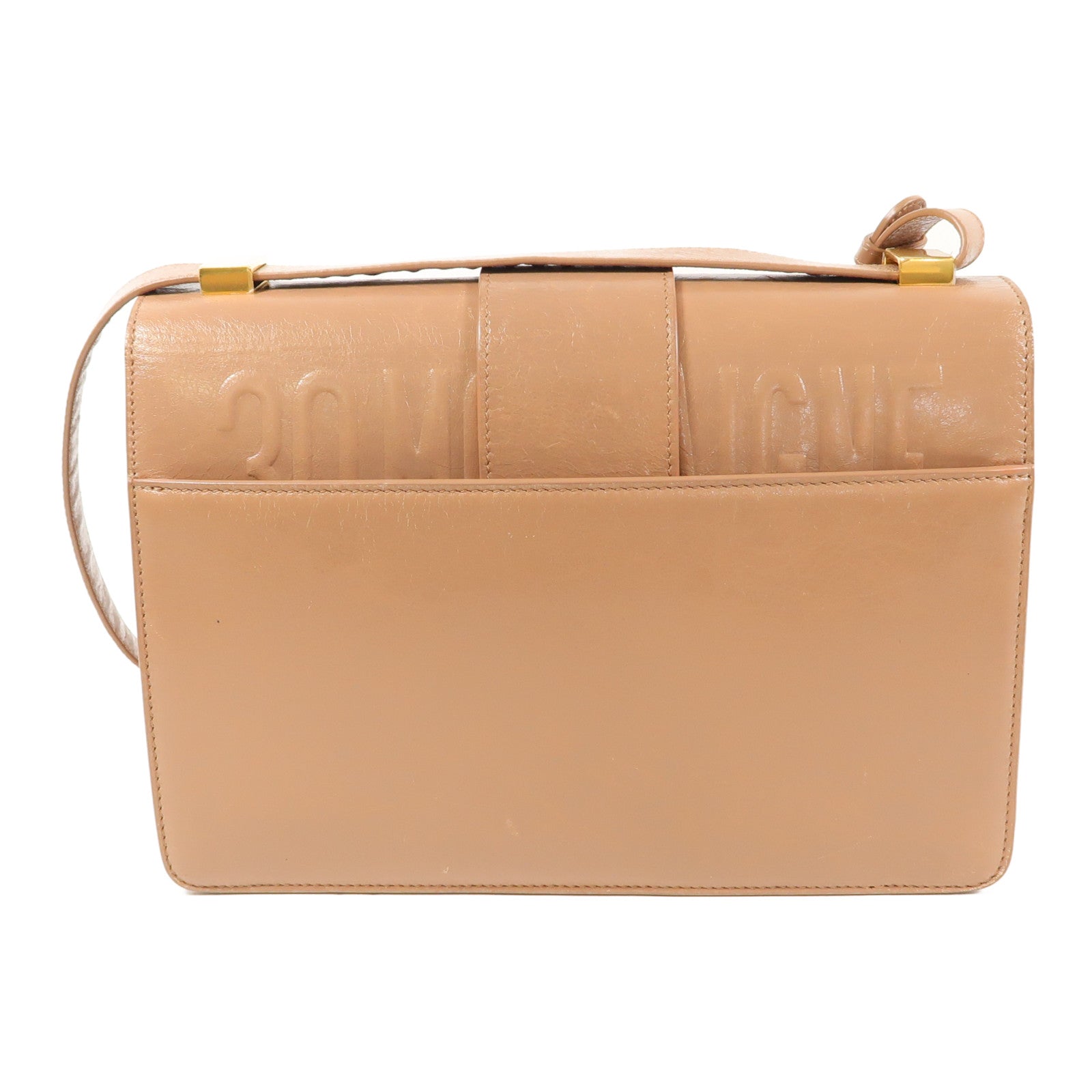 Dior 牛皮皮革30 Montaigne金扣肩背袋