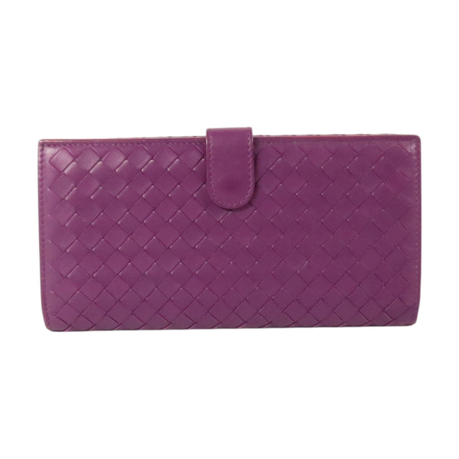 BOTTEGA VENETA 織紋皮革Long Wallet長錢包