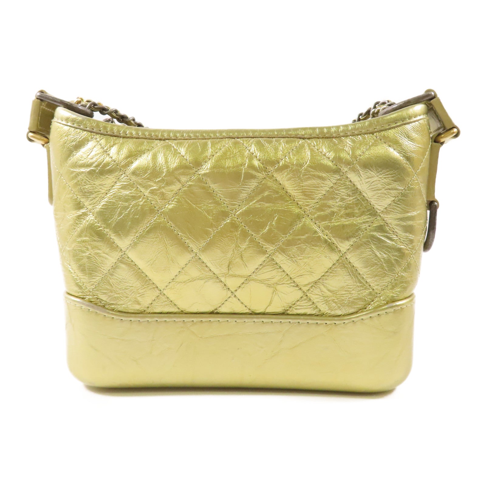 CHANEL 牛皮皮革Gabrielle Small鏈帶肩背袋