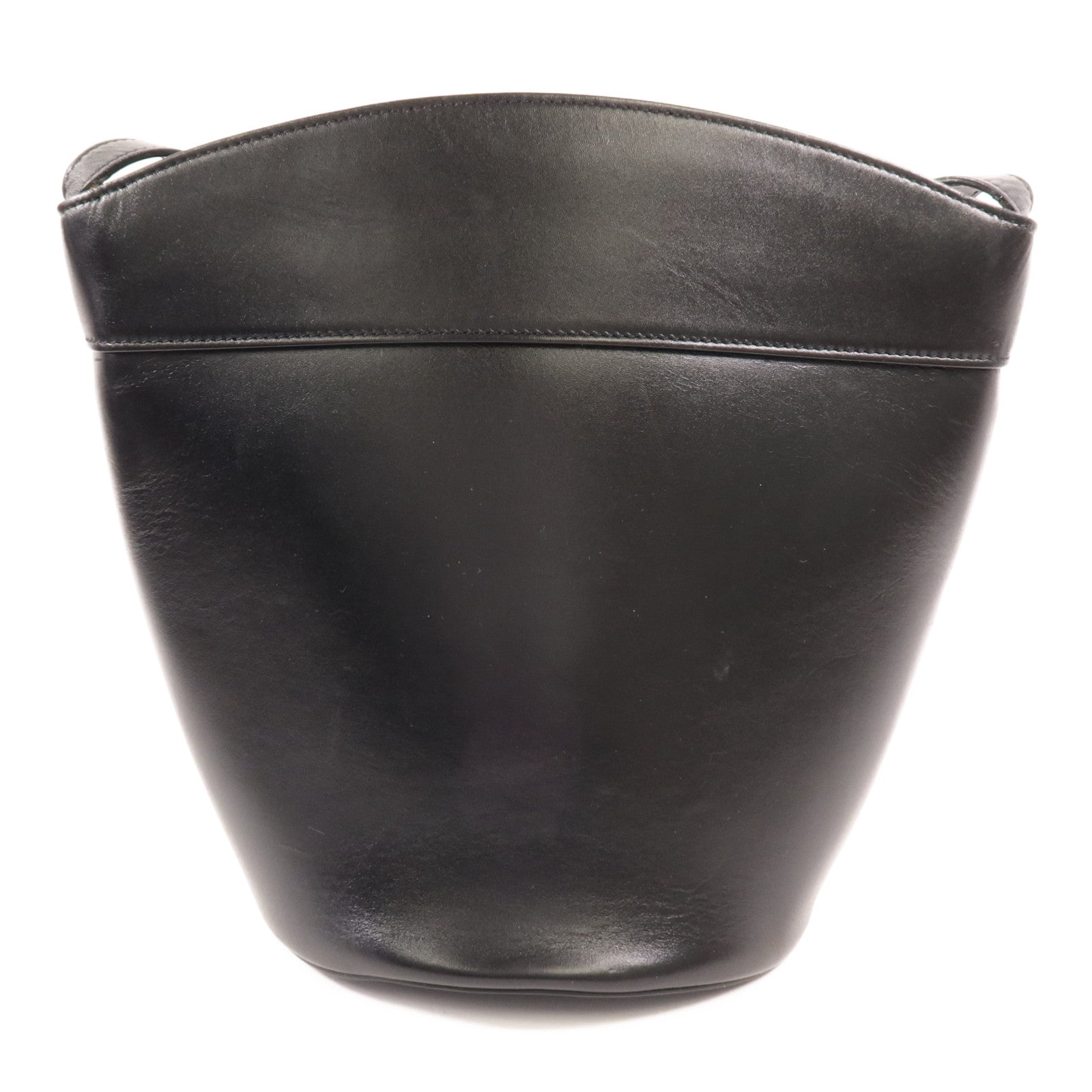 CELINE 牛皮皮革Bucket Bag金扣肩背袋