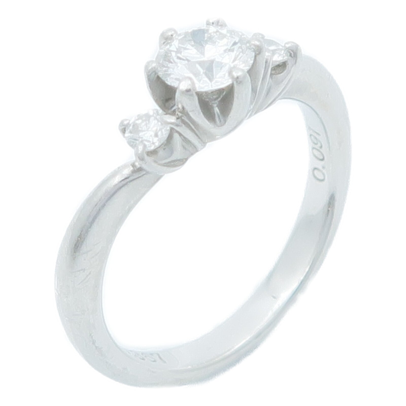 JEWELRY PT900鉑金Diamond Ring鑽石戒指US#4
