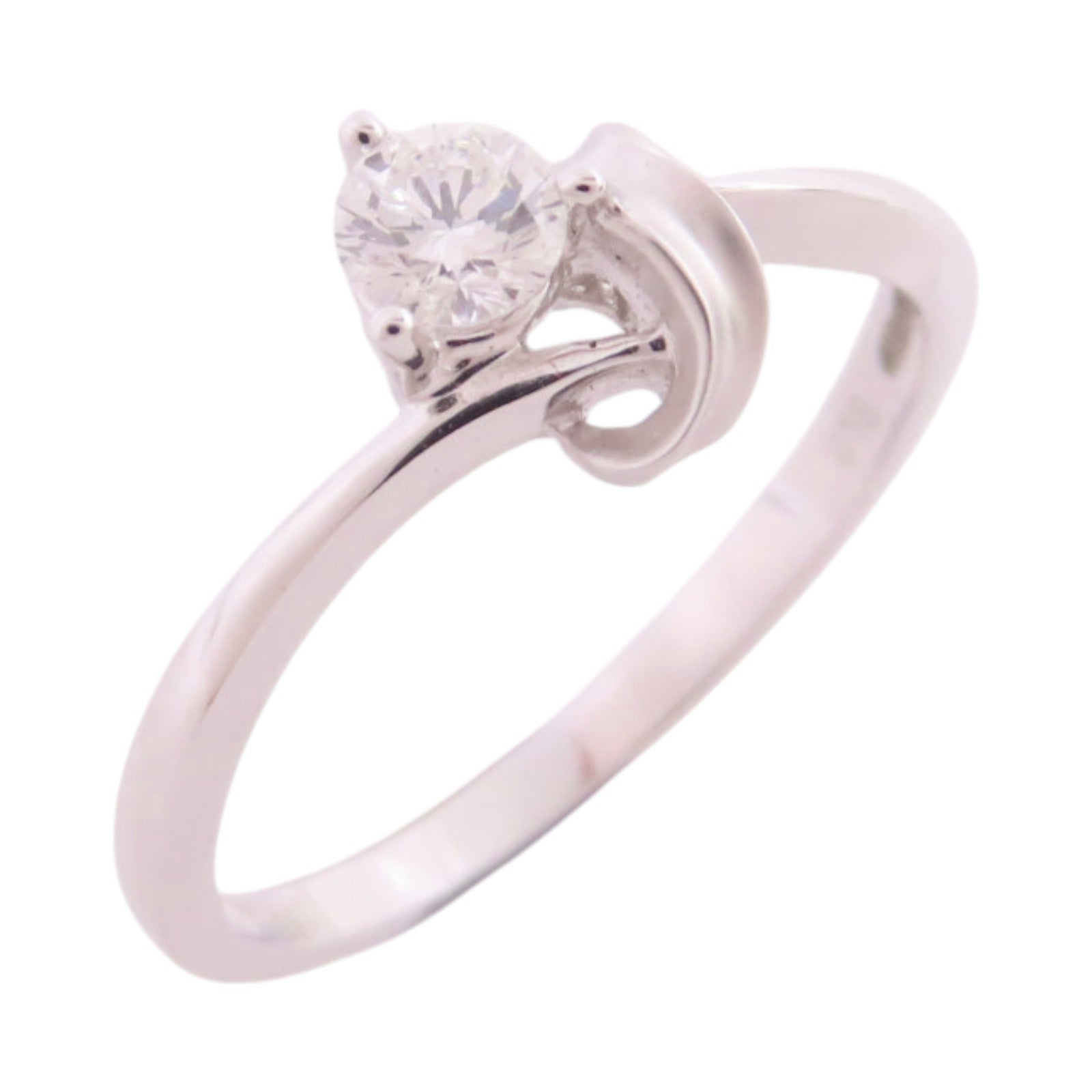 JEWELRY 【激減優惠】18K白金/鑽石Diamond Ring戒指US#5.5