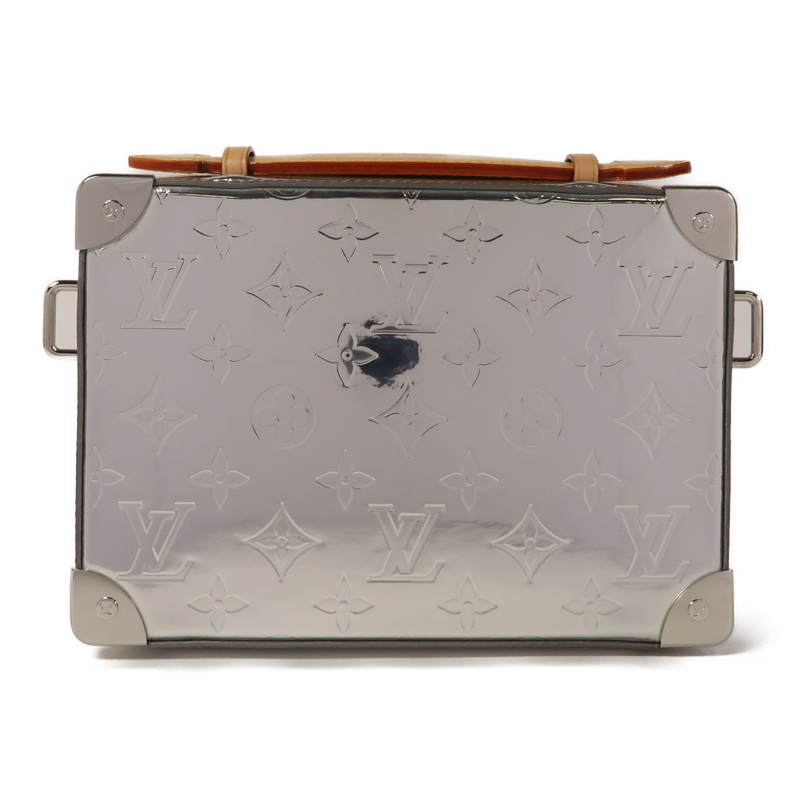LOUIS VUITTON 【激減優惠】PVC Handle Soft Trunk銀扣手挽肩背兩用袋
