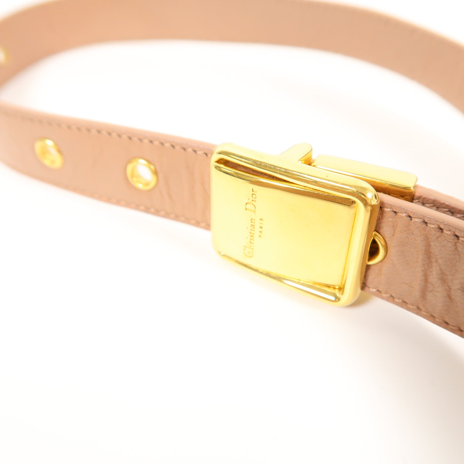 Dior 牛皮皮革30 Montaigne金扣肩背袋