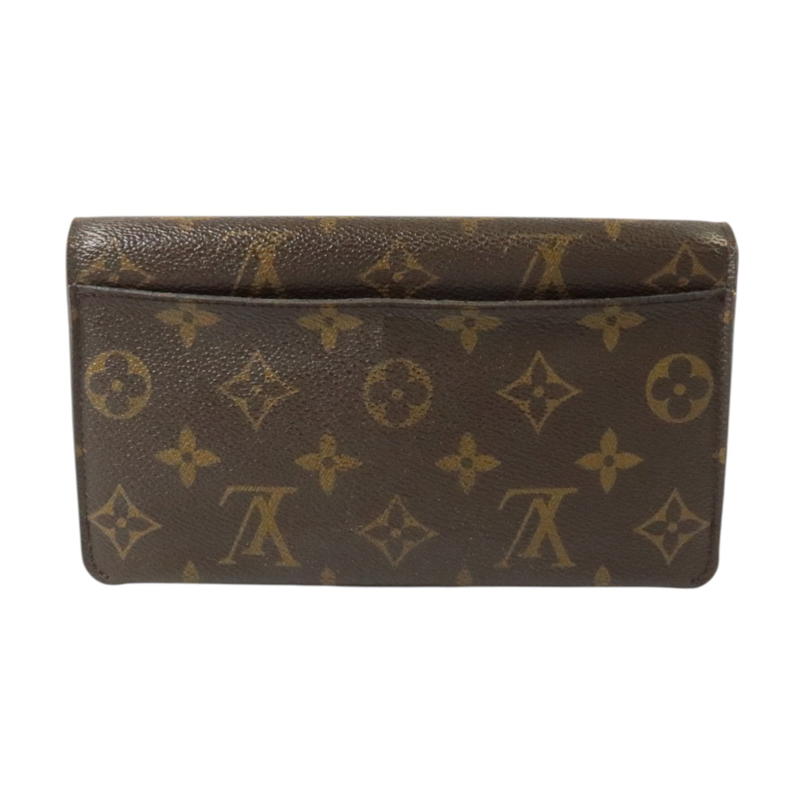 LOUIS VUITTON Monogram Jeanne Wallet金扣長錢包
