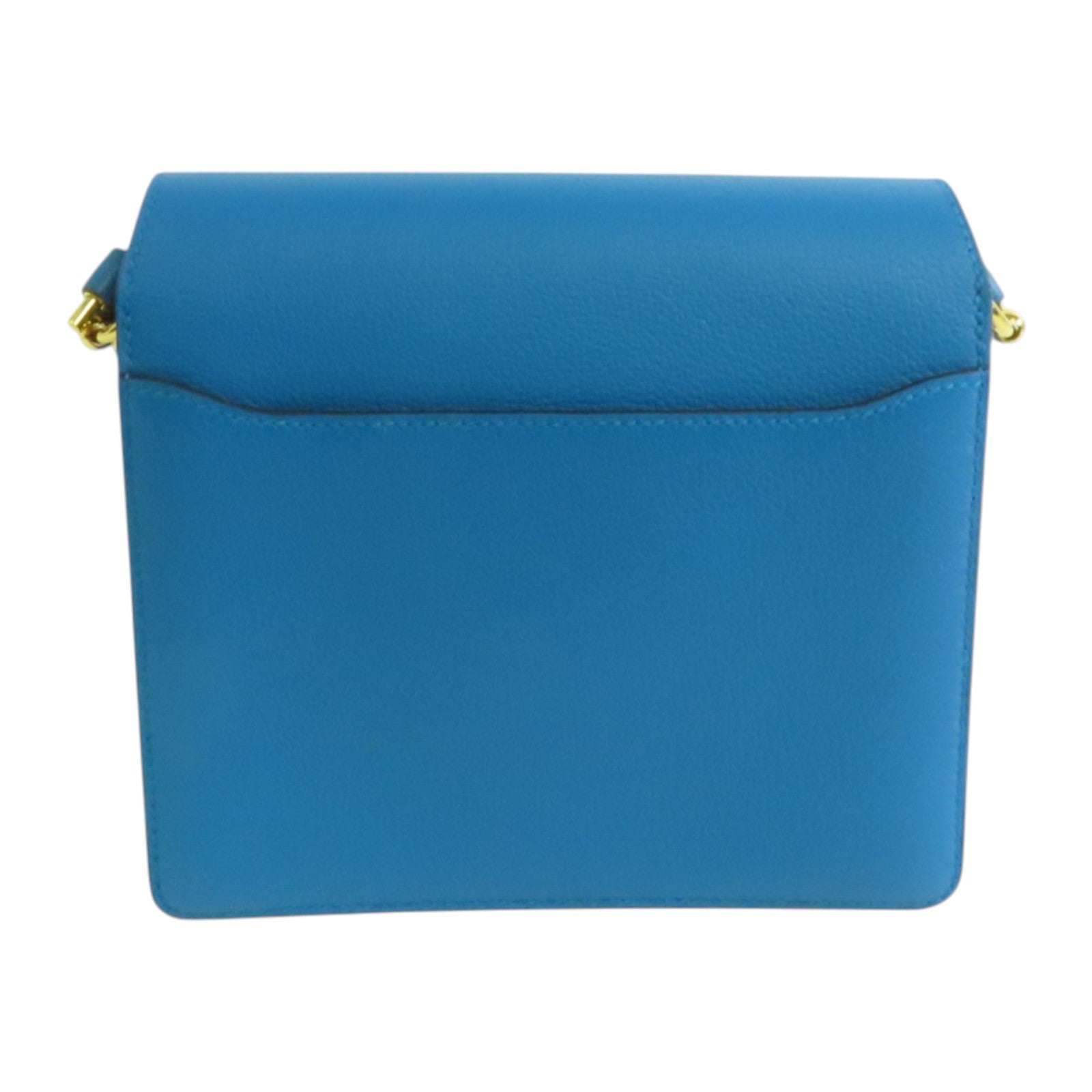 HERMES Evercolour皮革Roulis Mini金扣肩背袋