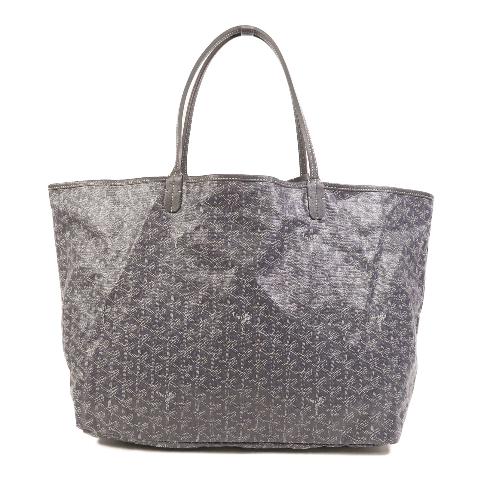 GOYARD 塗層帆布Saint Louis GM銀扣肩背袋