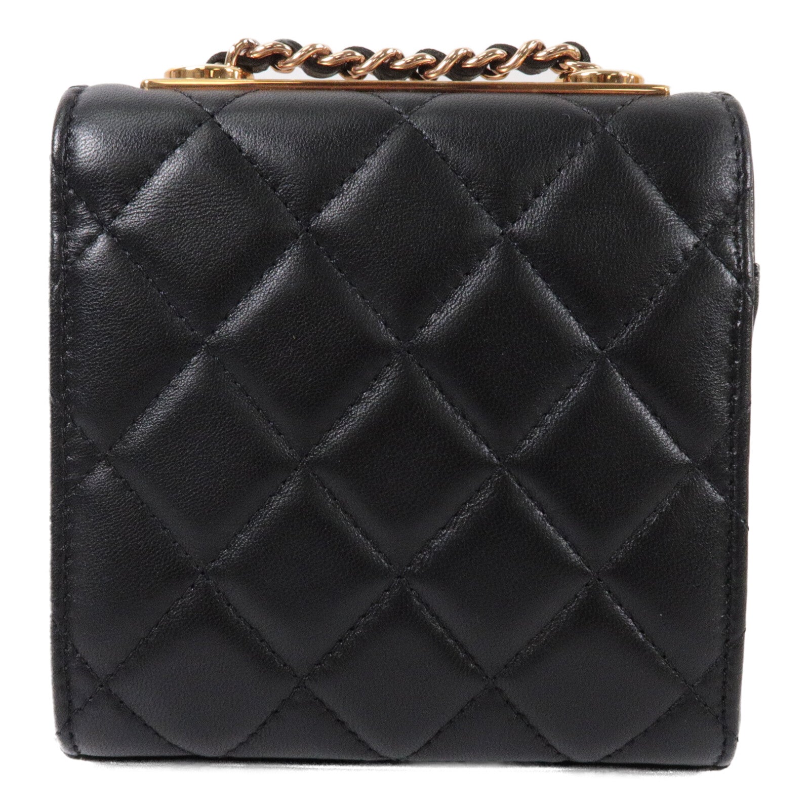 CHANEL 羊皮皮革Trendy CC Mini鏈帶肩背袋