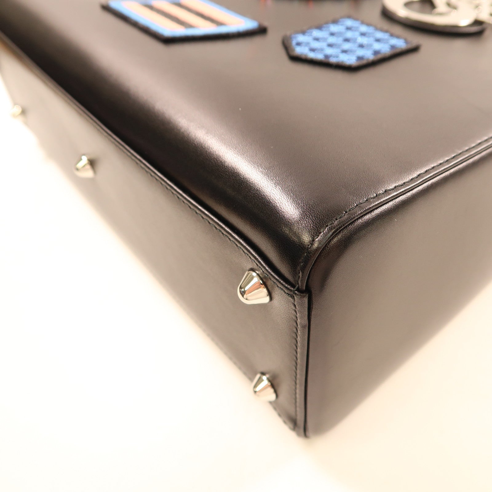 Dior 【激減優惠】皮革Lady Dior Limited Edition手挽肩背兩用袋