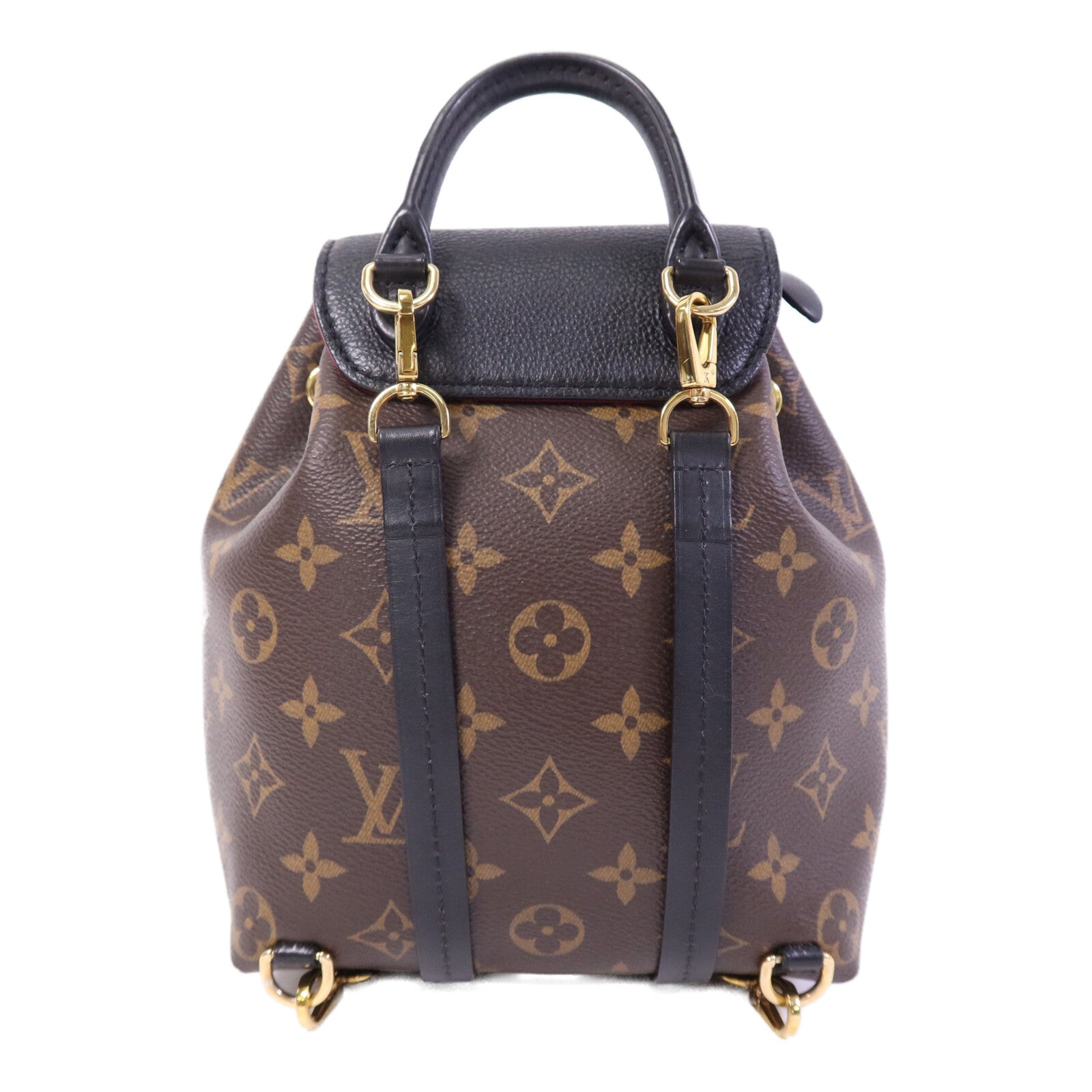 LOUIS VUITTON Monogram Montsouris BB金扣背包