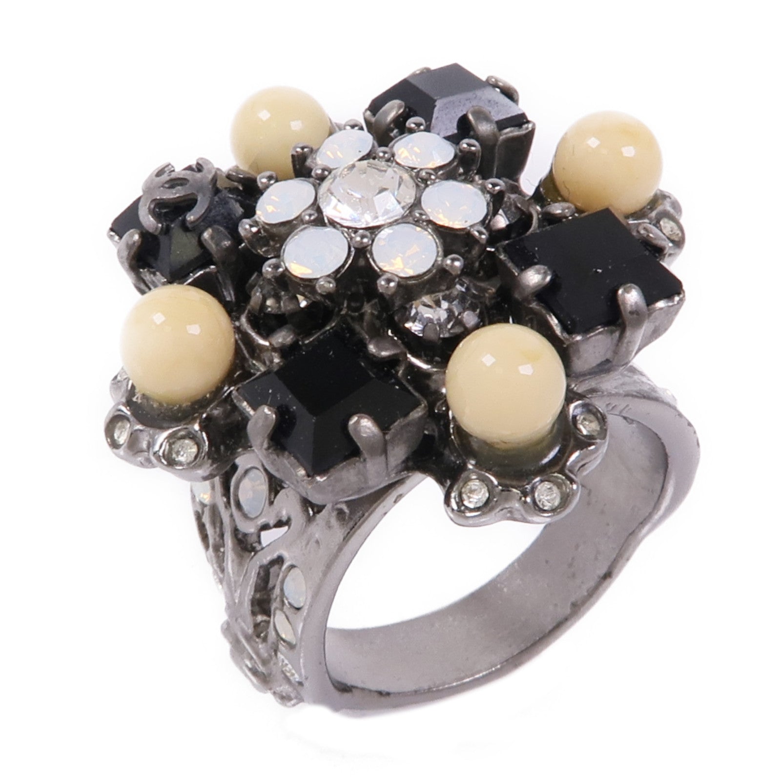 CHANEL 金屬Ring戒指US#6.25