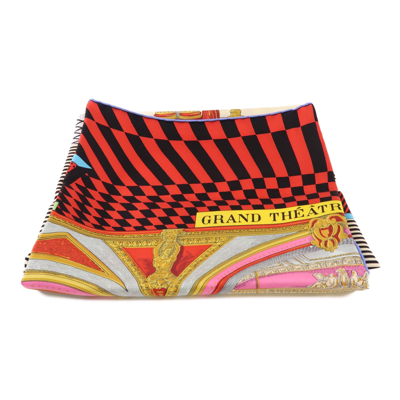 HERMES 絲質Scarf 90X90絲巾