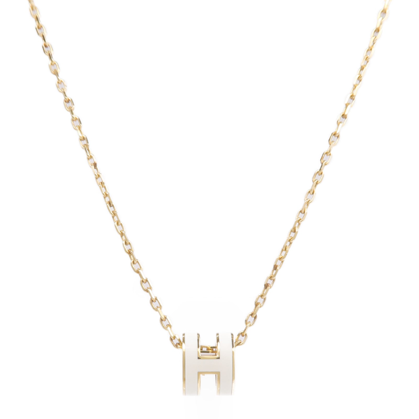 HERMES 金屬Mini Pop H項鍊