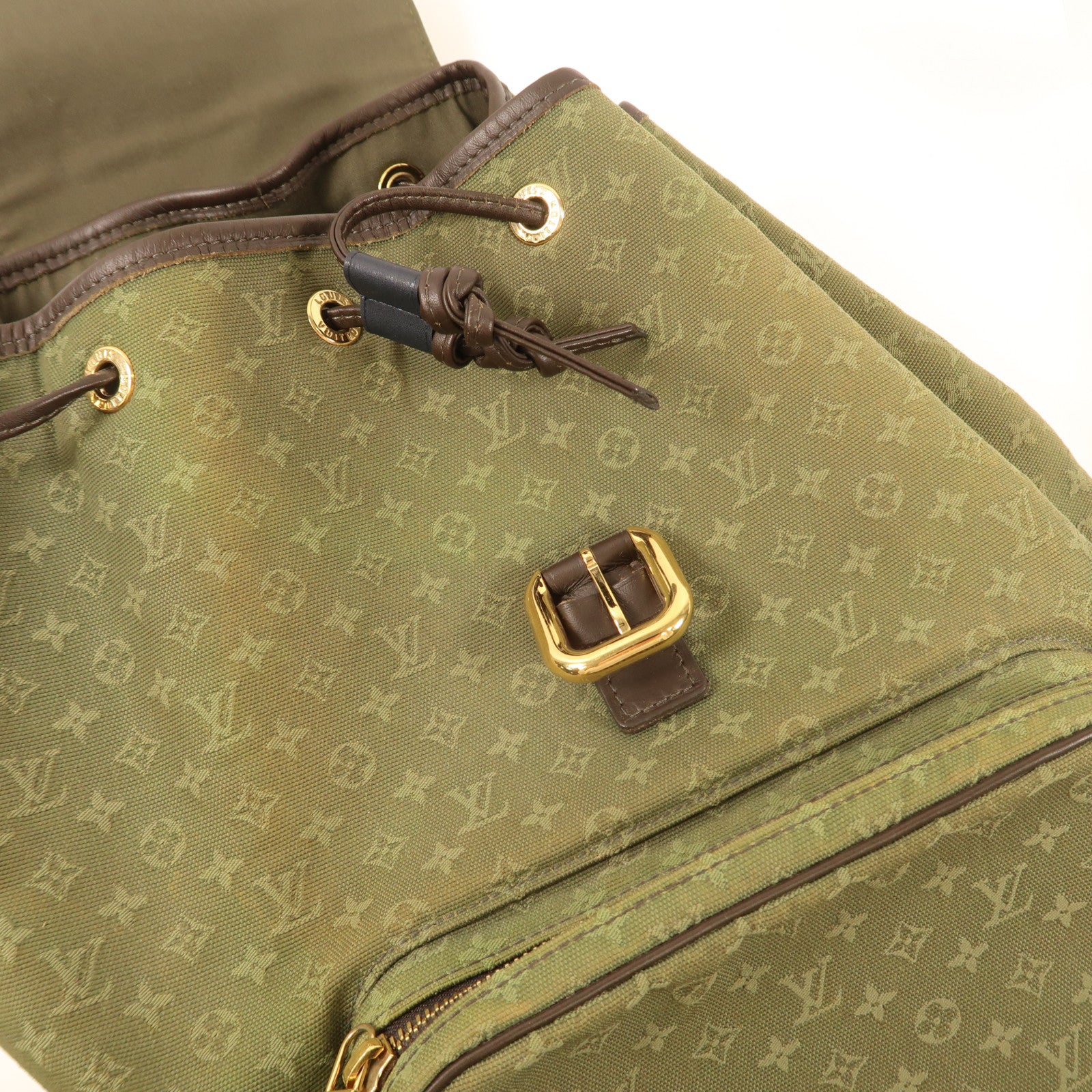 LOUIS VUITTON Monogram Mini Montsouris GM金扣背包