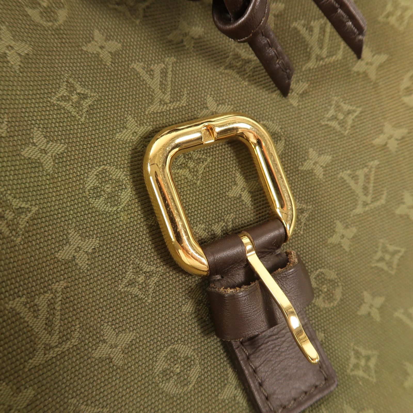 LOUIS VUITTON Monogram Mini Montsouris GM金扣背包
