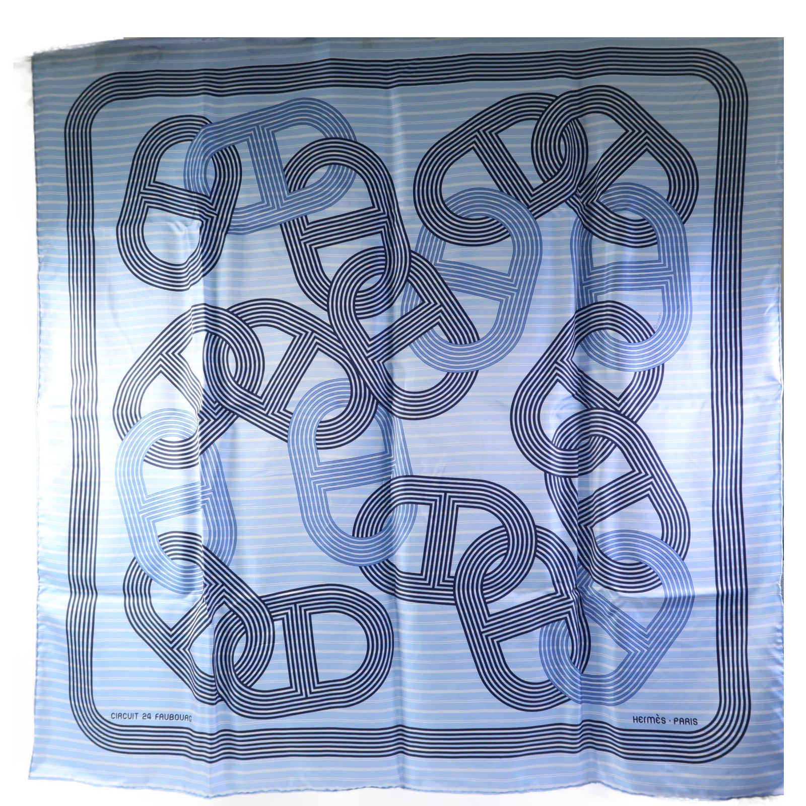 HERMES 絲質Scarf 90X90絲巾