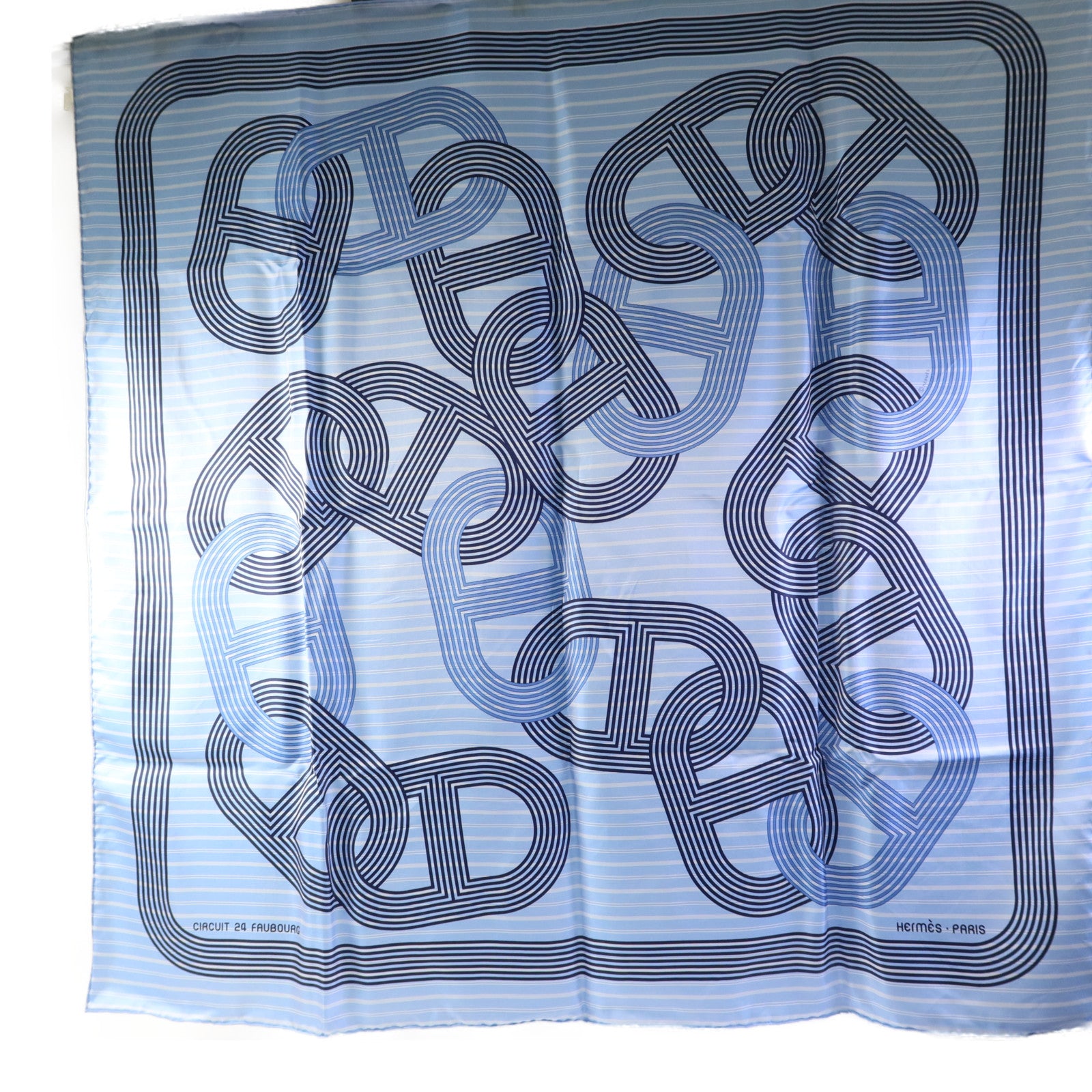 HERMES 絲質Scarf 90X90絲巾