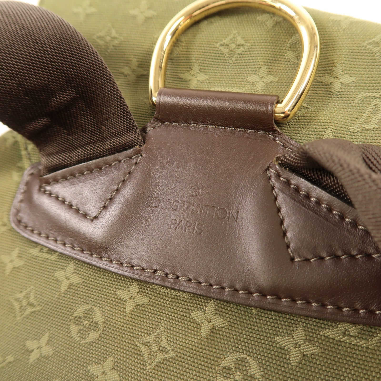 LOUIS VUITTON Monogram Mini Montsouris GM金扣背包