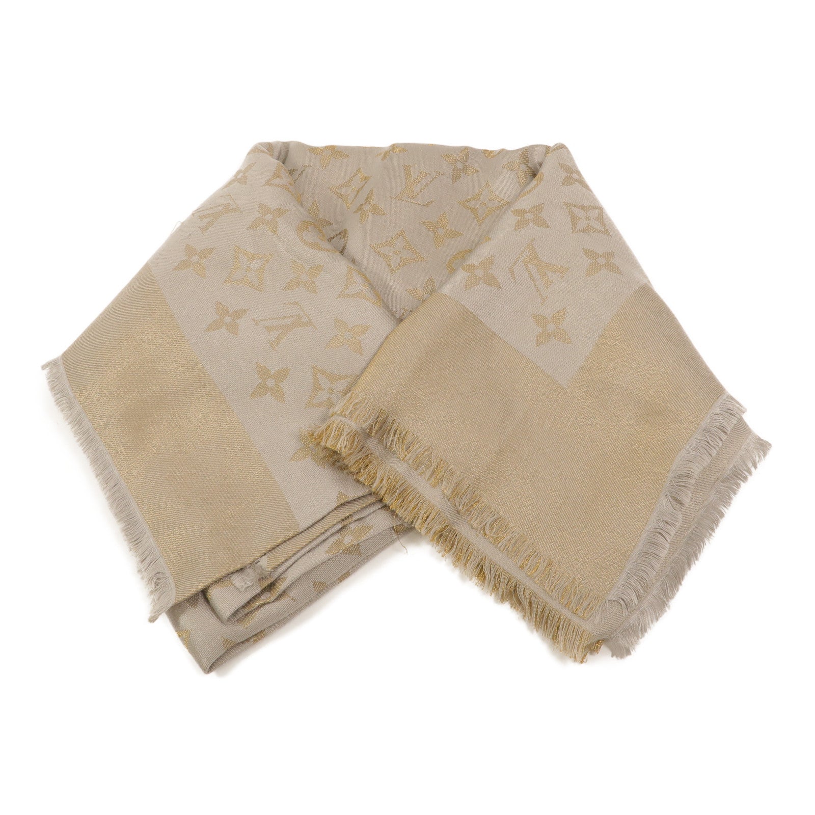 LOUIS VUITTON 絲質Scarf 140x140圍巾