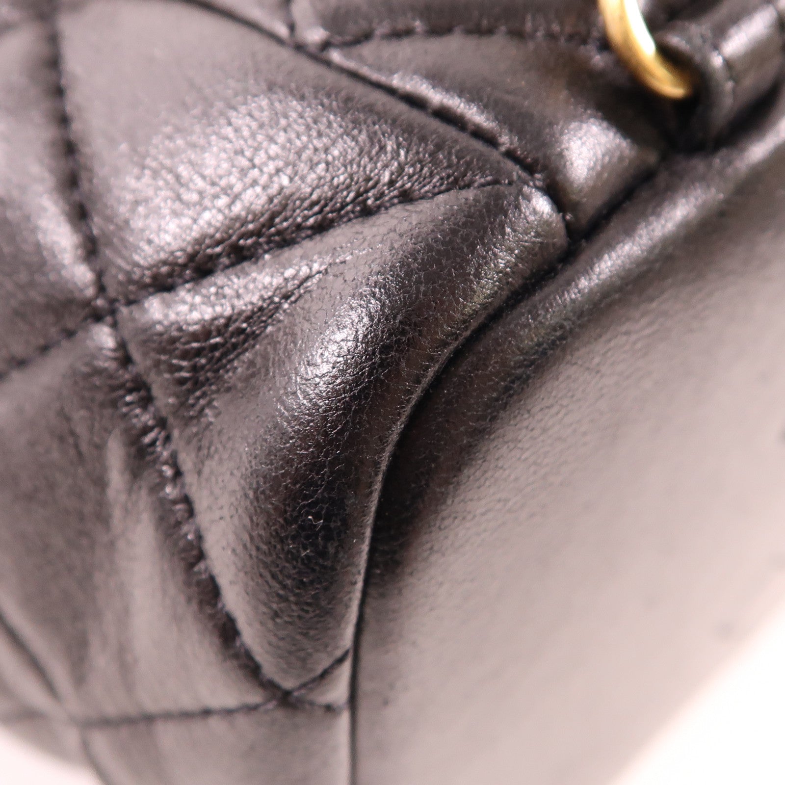 CHANEL 羊皮皮革C19 Backpack金扣背包