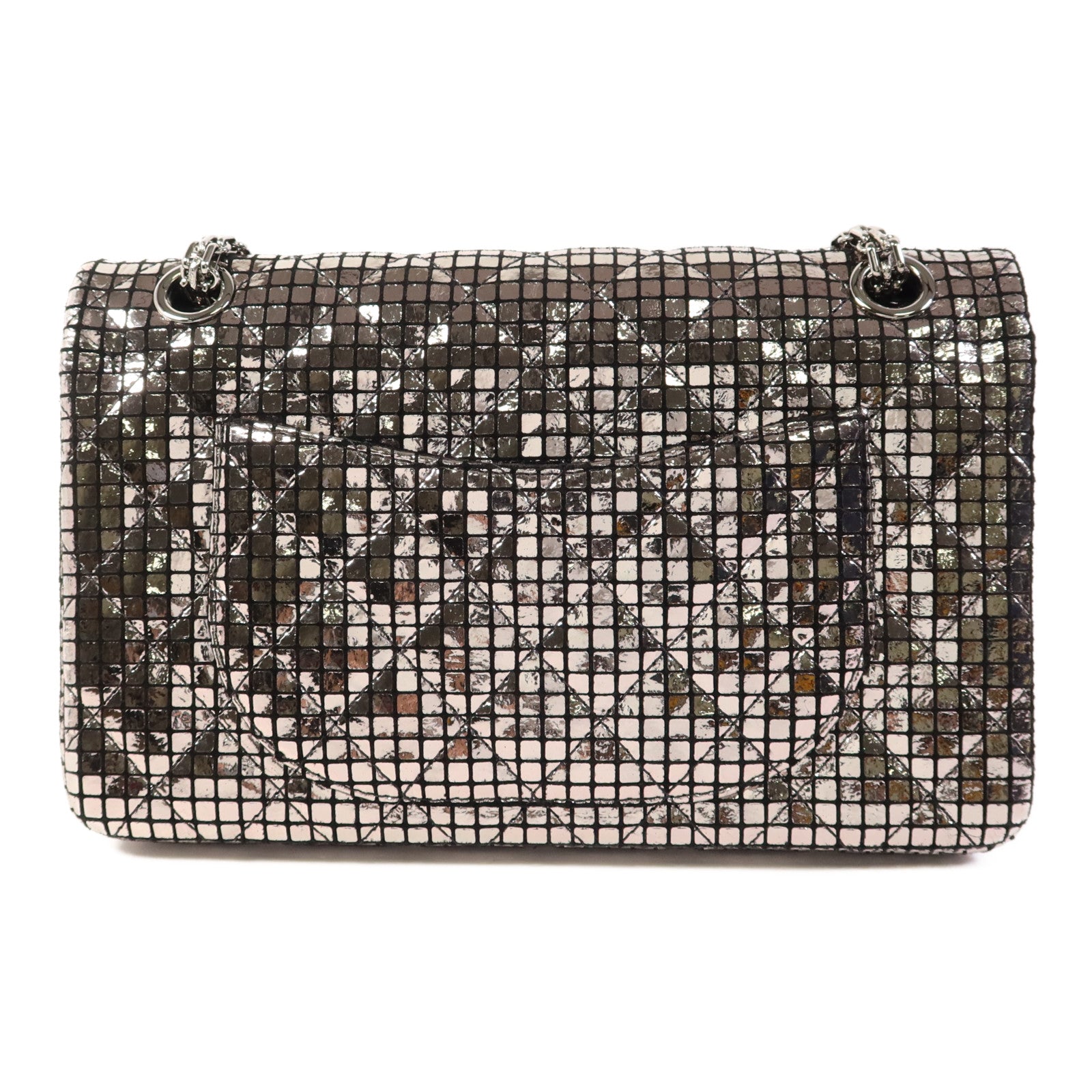 CHANEL Quilted Suede Chain Shoulder Bag鏈帶肩背袋