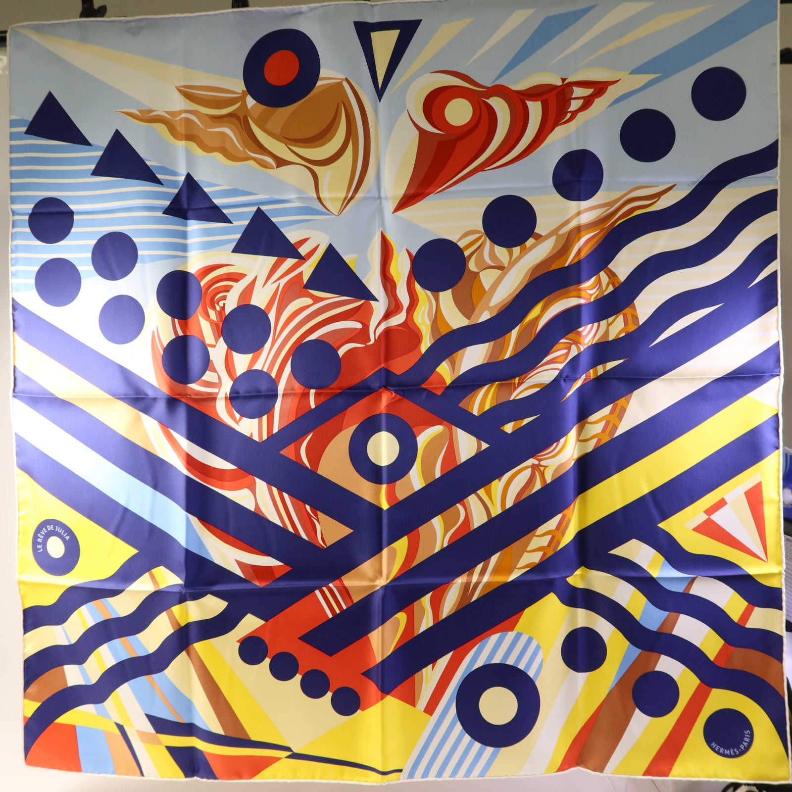 HERMES 絲質Scarf 90X90絲巾